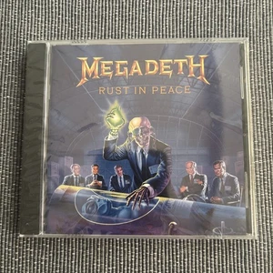 Megadeth CD Rust in Peace - 1990 Capitol COMBAT CDP 591935 Columbia House - Foto 1 di 4