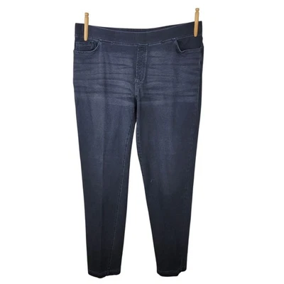 Pure J Jill Jeans Plus 1X High Rise Stretch Denim Pull On Jeggings Dark Wash - Image 1 of 4
