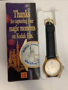 Vtg Kodak Walt Disney World 25th Anniversary Celebration 1996 Wrist Watch NIB - Picture 1 of 10