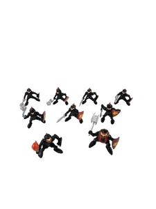 Fisher Price Great Adventure Black Knights 1994 Konvolut 9 Figuren - Bild 1 von 8