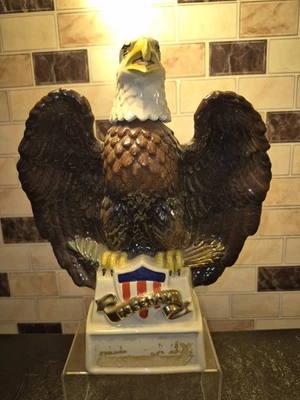 1980 Eagle Rare Kentucky Straight Bourbon Whiskey Decanter #2 In Series- Empty  - Image 1 of 4