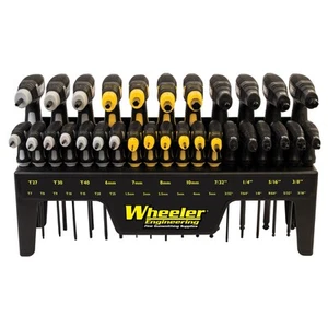 Wheeler P-Handle Driver Set 30 Pieces For Bench/Wall SAE Hex Drivers Balls Torx - Picture 1 of 1