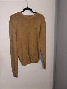 Vintage 80er 90er Polo by Ralph Lauren Herren Wolle Baumwolle Jersey Strick Pullover Hongkong - Bild 1 von 13