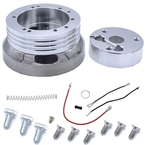 5 & 6 Hole Billet Steering Wheel Hub Adapter Compatible with Chevrolet Models - Picture 1 of 7