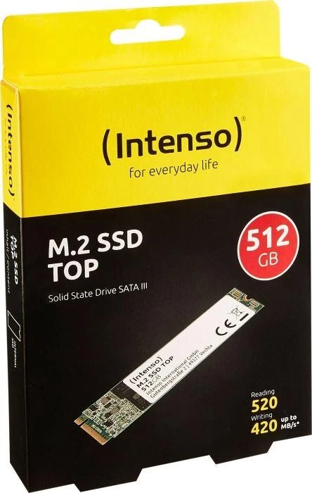 Intenso SSD 512GB Top Perform M.2 SATA - Intenso 3832450 - (PC Zubehoer / Spe