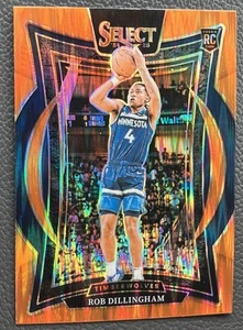 2024-25 Panini Select Rob Dillingham Orange Flash Prizm RC #84 - Bild 1 von 2