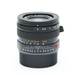 Leica APO Summicron M35mm F/2 ASPH. Black -Near Mint- #125 - Picture 1 of 12