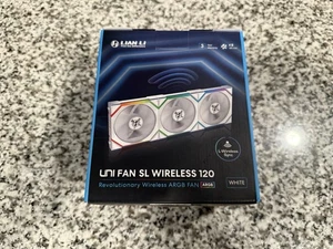 Lian Li UNI Fan SL Bezprzewodowy LCD 120 Potrójny pakiet 12TLLCD1W3W - biały - Zdjęcie 1 z 1