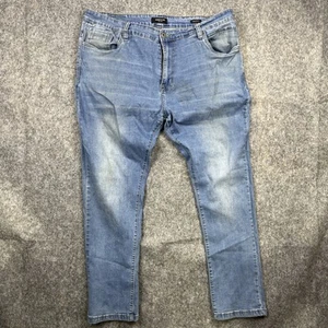 Keneth Cole Regular Fit Men’s Blue Jeans Size 40x30 - Picture 1 of 13