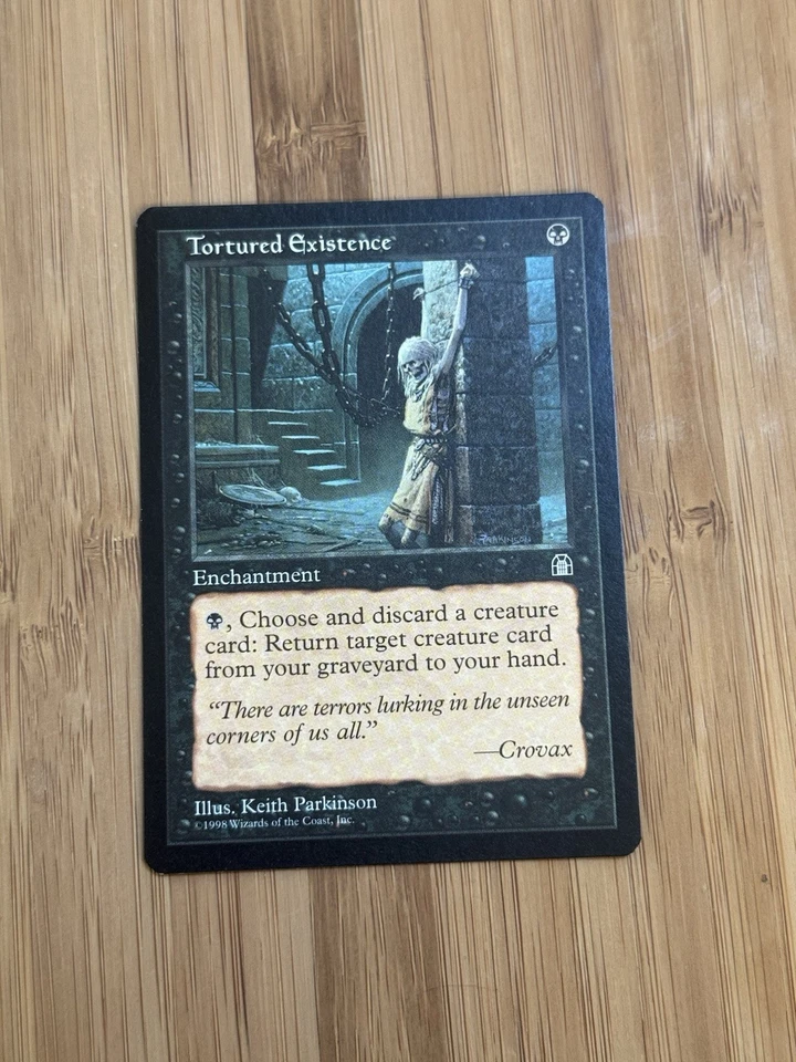 MTG Magic the Gathering Tortured Existence Stronghold NM - Image 1 of 1