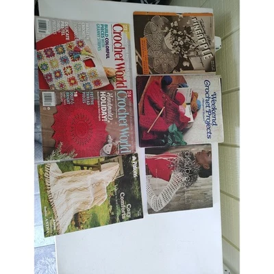 Vintage Variety Of Crochet And Knitting Books - Image 1 of 4