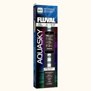 FLUVAL AQUASKY Bluetooth LED Strip Aquarium Light Fixture 15 - 24" Fresh/Salt    - Picture 1 of 2