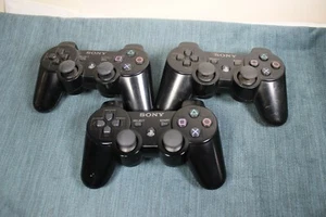 3 FÜR ERSATZTEILE SONY WIRELESS KABELLOS ORIGINAL PLAYSTATION 3 CONTROLLER II - Bild 1 von 3