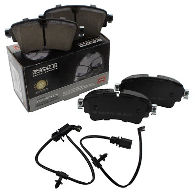 Akebono Euro Rear Ceramic Brake Pads For Audi A5 Quattro 17-19 Q5 18-19 SQ5 20 - Image 1 of 4