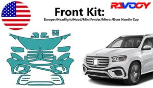 For Mercedes-Benz GLS AMG Line 2024-2025 Front Paint Protection Film PreCut PPF - Picture 1 of 7
