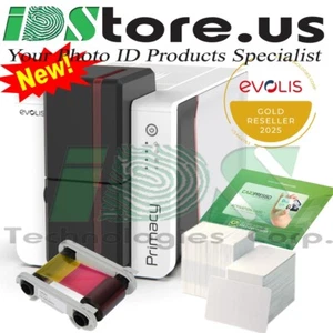Evolis Primacy 2 Dual Side Expert Starter Photo ID Card Printer System - Picture 1 of 8