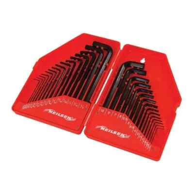 30 Pcs Hex key set Hex Allen Key Long Set Kit mechanic tool box - Image 1 of 2