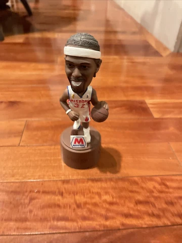 RICHARD "RIP" HAMILTON Detroit Pistons Talking Bobblehead -not Sure Sound Work32 Cover