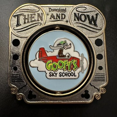 Disney DLR - 2011 Then and Now - Mulholland Madness To Sky School Pin LE 1000 - Изображение 1 из 4