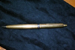 Paper Mate 1950's "Capri 5" Button Retractable Gold Plated Metal Ball Pen - Picture 1 of 6