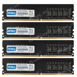128GB 4X32GB DDR4-25600U 3200Mhz UDIMM 288PIN NON ECC Unbuffered Desktop Memory - Picture 1 of 4