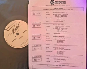 ON THE RADIO 9/29/90: JANET JACKSON (2), BLACK BOX,DINO,MAXI PRIEST,JON BON JOVI - Picture 1 of 1