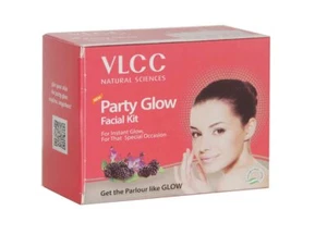 VLCC Party Glow Facial Kit, For Instant glow / Get the parlour like glow 60gm - Picture 1 of 3