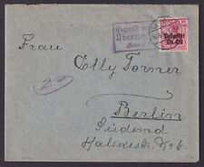 LATVIA 1918, German occup. Ober Ost, Cover Libau (Liepaja) to Berlin Censored