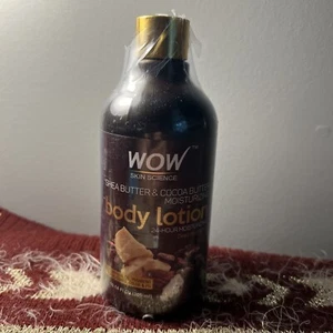WOW Skin Science Sheabutter & Kakaobutter Bodylotion DEFEKT SPENDERKAPPE A1 - Bild 1 von 2