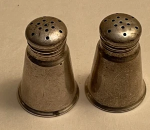 Vintage International Sterling 79 Silver Salt & Pepper Shakers - Picture 1 of 10