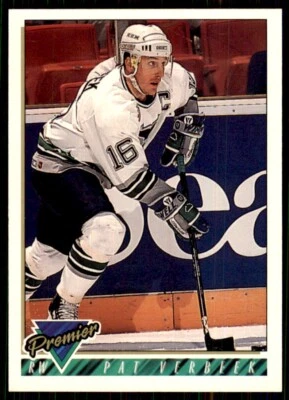 1993-94 Topps Premier Pat Verbeek Hartford Whalers #47 NHL Hockey Card - Image 1 of 2