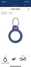 Bell in Secure Holder With Key Ring For Air Tag Blue 