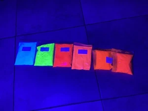 Neon Colour Pigments, Black Light, UV - Picture 1 of 8