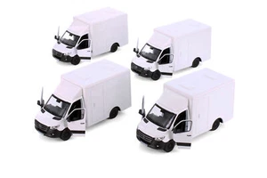 BOX OF 12 MERCEDES-BENZ SPRINTER BOX TRUCK 1/48 DIECAST CAR KINSMART 5471DW - Picture 1 of 5