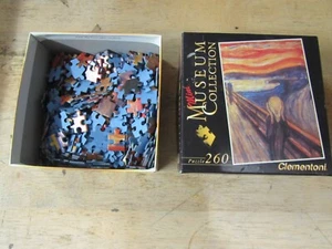 MUNCH PUZZLE by MINI MUSEUM COLLECTION 260 PIECES ** £4.50 UK POST ** PAPERBACK - Foto 1 di 1