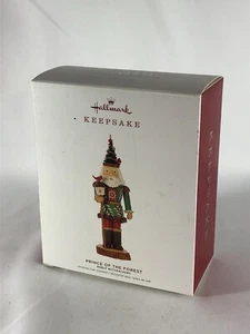 Hallmark Noble Cascanueces Serie Príncipe del Bosque 2019 Adorno de Árbol 1ª Edición - Imagen 1 de 6