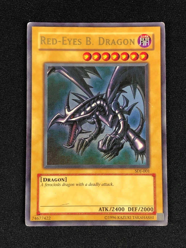 YUGIOH RED-EYES B. DRAGON SDJ-001 ULTRA (HP) - Image 1 of 1