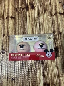 **NEW**Disney Bath Bomb Duo Set of 2 Limited Edition The Creme Shop - Picture 1 of 5