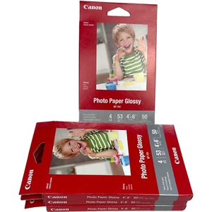 Canon GP-701 Inkjet 4" x 6" Paper Glossy Size 200 Sheets Total LOT OF 4 BOXES - Picture 1 of 4