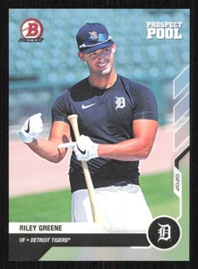 2020 Bowman Next RILEY GREENE Prospect Pool Baseball card DETROIT TIGERS