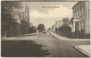 HIGH STREET, INVERURIE - Aberdeenshire Postcard - GWW (P34) - Picture 1 of 2