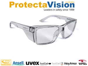 Bolle STKS 420 - Clear Frame - Clear Lens - Picture 1 of 1