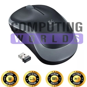 Logitech M185 Wireless Mouse Swift Gray 910-002225 - Picture 1 of 6