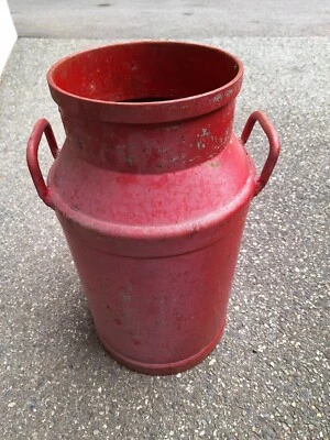 Ancienne Boye, Bidon A Lait, Grand Format, En Métal.  Pour Déco Montagne Vintage - Photo 1/4