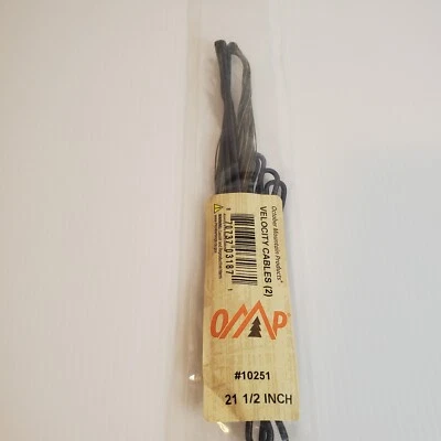 October Mountain Crossbow Split Cables 21.5 in. Velocity cables (2) - Image 1 of 4