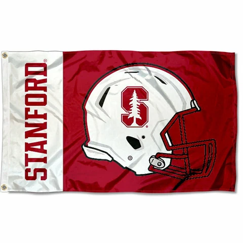 Stanford Cardinal Football Helmet Large Outdoor Flag Cover
