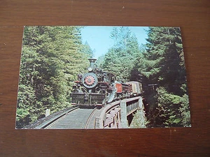 Vintage Photo Postcard California Western 46 Noyo River Gary G. Allen 1972 - Picture 1 of 2