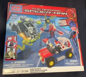 Mega Bloks Spider-Man's Bridge Showdown #91346 250 pieces Sealed in Box - Picture 1 of 6