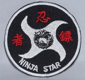 Parche de artes marciales Ninja Star - 3" P1233 - Imagen 1 de 1