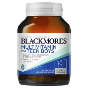 NEW Blackmores Multivitamin for Teen Boys 60 Capsules Black mores - Picture 1 of 2